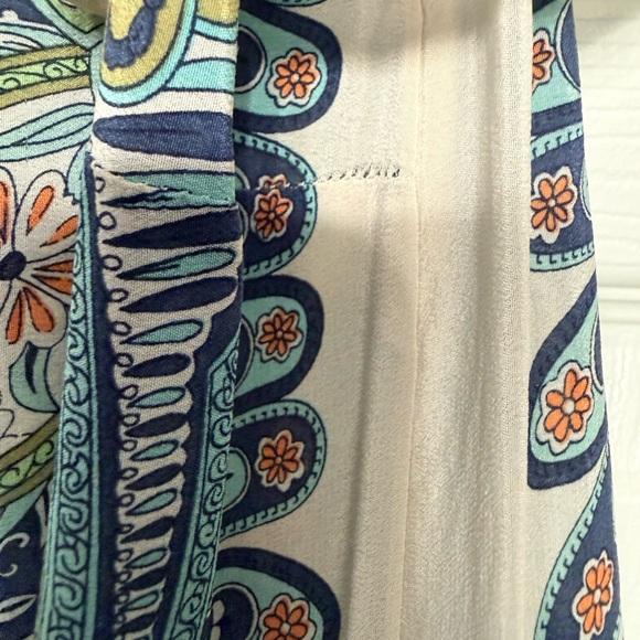 Maeve anthropology boho silk medium blouse -EUC - Picture 5 of 7